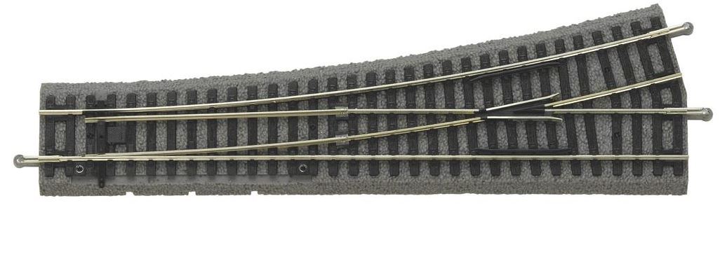 Piko 55420, Weiche mit Bettung, links WL, / H0