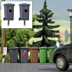Busch 5633, Zwei Mülltonnenblitzer, / H0