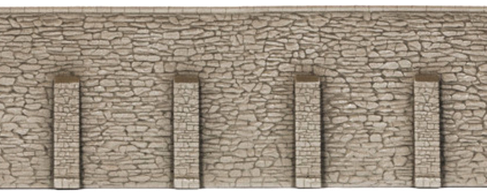 Noch 58066, Stützmauer, 33,5 x 12,5 cm, / H0
