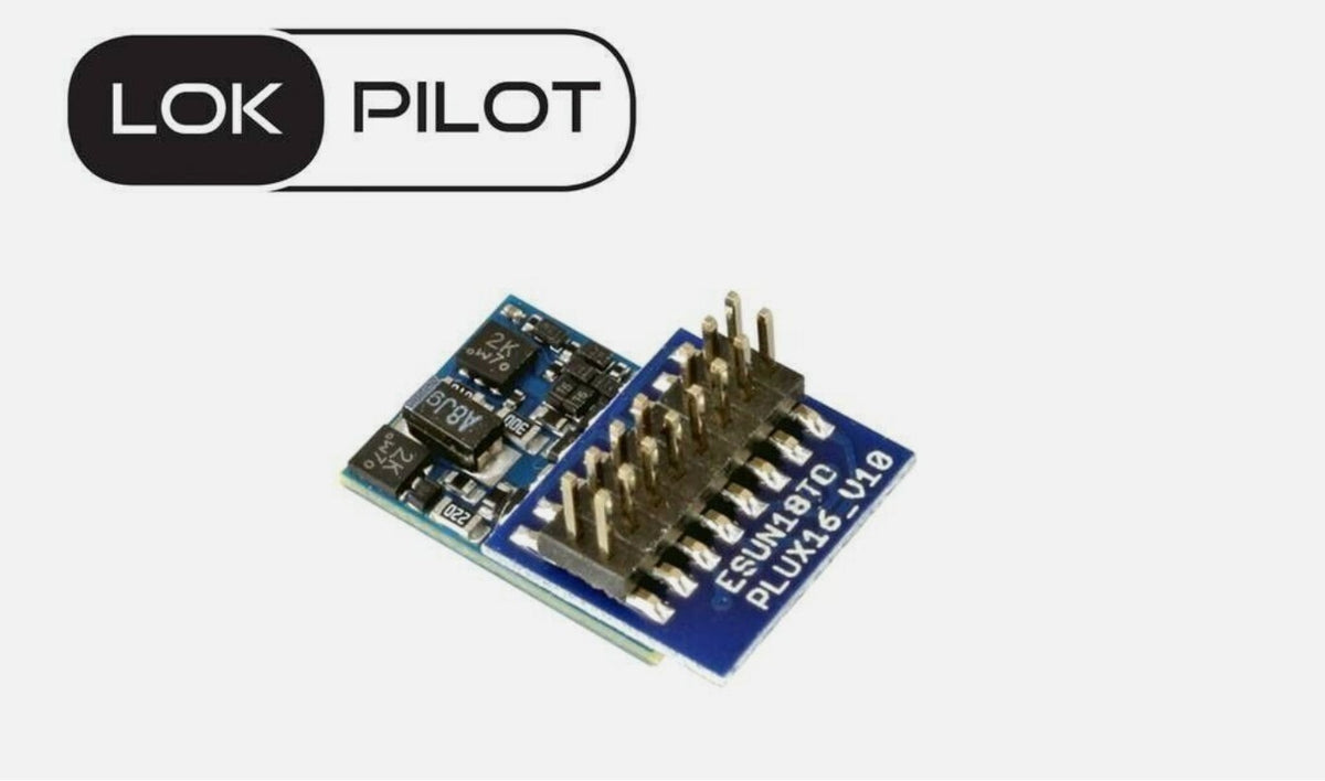 ESU 58914, LokSound 5 Nano, DCC/MM/SX/M4, PluX16, mit Lautsprecher / TT-N