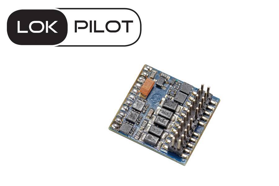 ESU 59212, LokPilot 5 Fx Funktionsdecoder, DCC/MM/SX, PluX22 NEM658