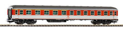 PIKO, 59634, H0 Schnellzugwagen 1./2. Klasse ABüm223 orange/grau, DB, Ep. IV