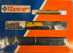 ROCO 41057, Kranwagenzug der DB mit Diesellok BR33 / H0