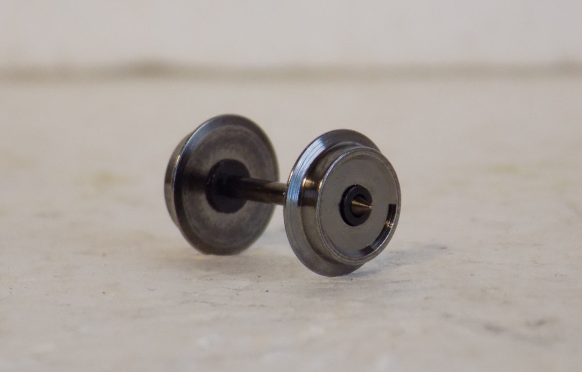 6001 Austauschradsatz f. ICE3 / Piko 7,7mm beids. Isoliert, / TT