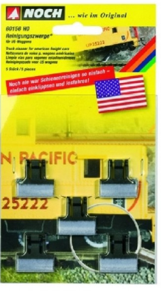 Noch, 60156, 5 US-Reinigungszwerge H0