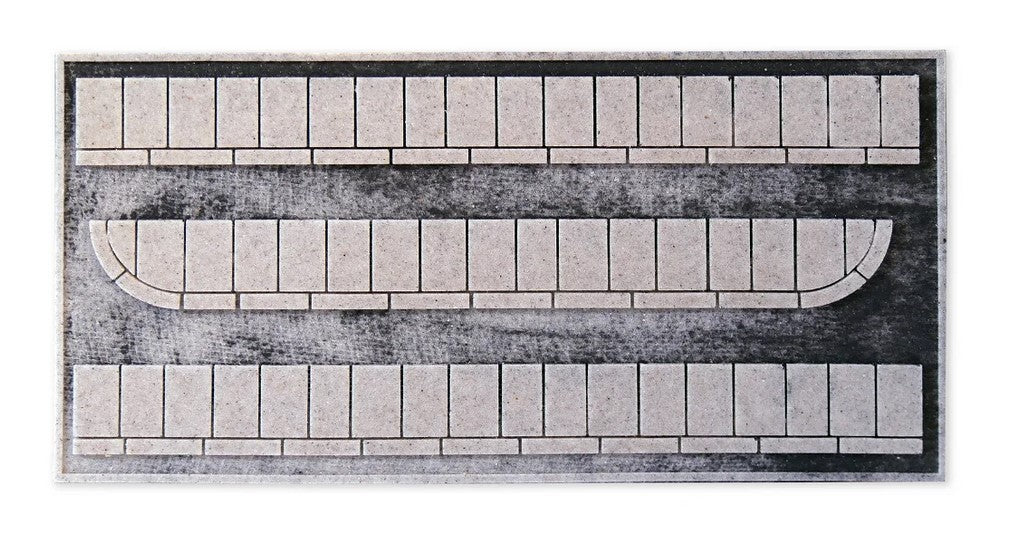 Noch 60340, Struktur-Bürgersteig “Beton-Platten”  / H0