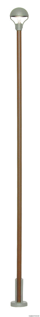 Viessmann 6062, Holzmastleuchte DDR-Reichsbahn, LED warmweiß / H0