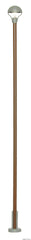 Viessmann 6062, Holzmastleuchte DDR-Reichsbahn, LED warmweiß / H0