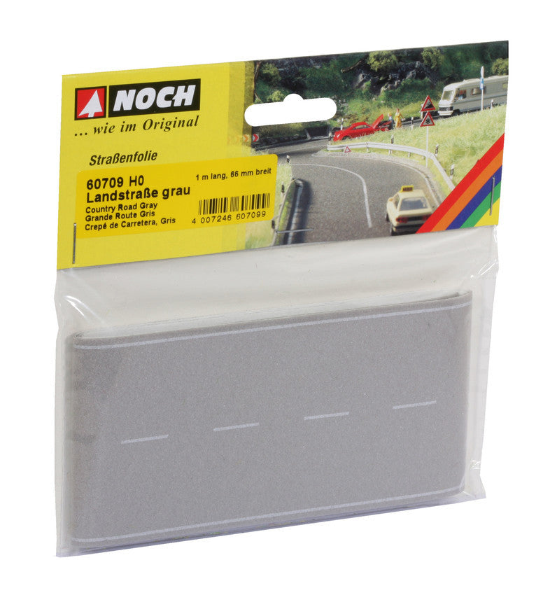 Noch 60709, Landstraße grau, / H0