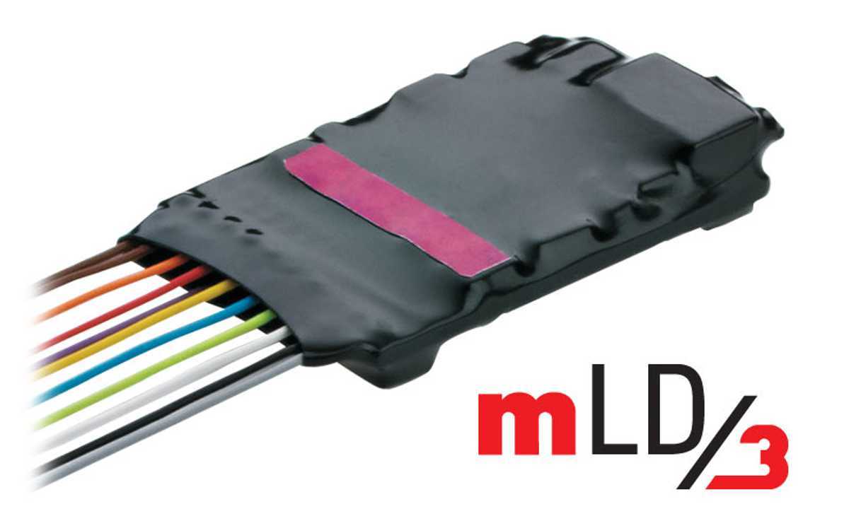 Märklin, 60982,  Decoder mLD/3 mit Kabelbaum