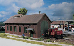 Piko 61823, Lokschuppen "Burgstein", Bausatz / H0