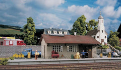 Piko 61824, Güterschuppen "Burgstein", / H0