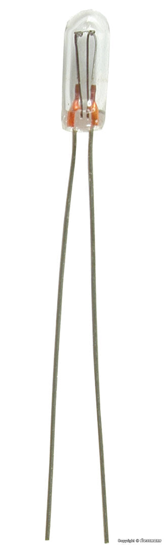 Viessmann 6200, 1 Birnchen 2,3mm, 16V, 30mA, klar / H0 - TT - N