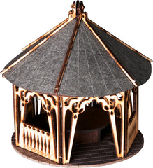 Noch 65612, Themen-Set “Grillhütte” , Bausatz / H0