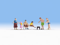 Noch 65612, Themen-Set “Grillhütte” , Bausatz / H0