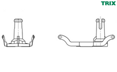 Trix, 66720, H0 Stromzuführung für LED-Innenbeleuchtung