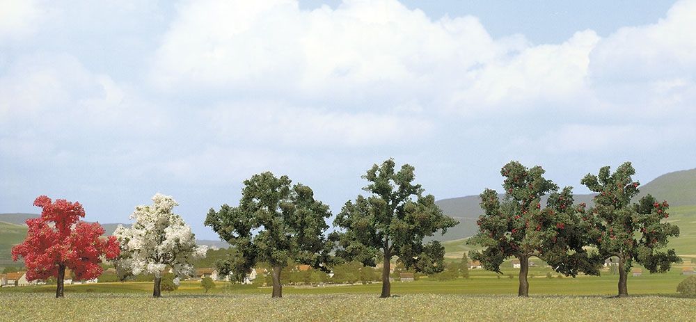 Busch 6847, 2 Obstbäume / H0 - TT