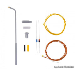 Viessmann 6922, Bausatz Peitschenleuchte, LED weiß, / TT