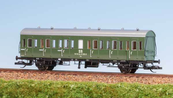 Schirmer 74400, Einheits-Abteilwagen B21, DR, Ep.IV, / TT