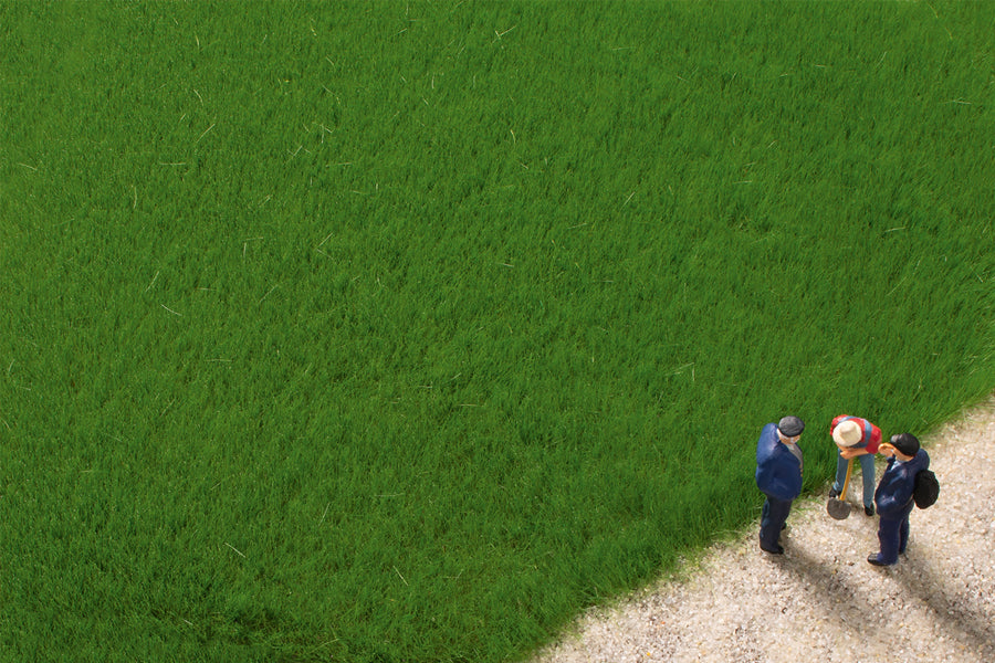 Auhagen 75615, Grasfasern dunkelgrün 4,5 mm / H0 – TT – N