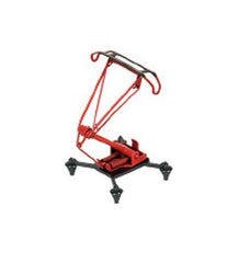 Sommerfeldt, 765, H0 Einholmstromabn. SBS 81 rot lackiert, 1 Paar / H0