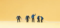 Preiser 79117, Feuerwehrmänner, N / 1:160