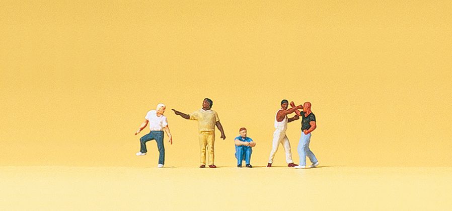 Preiser 79175, Straßenszenen, N / 1:160