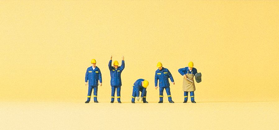 Preiser 79181, THW-Helfer und Schweißer, N / 1:160