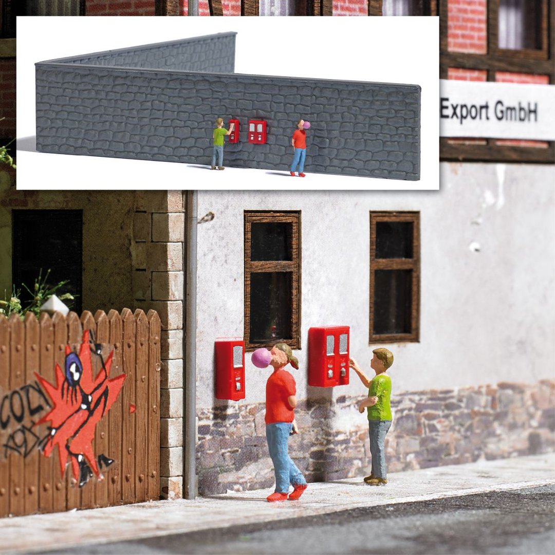 Busch 7918, Action-Set: Die Kaugummiblase, H0