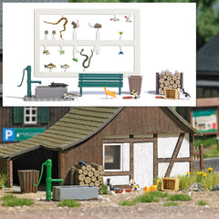 Busch 7921, Action-Set: Spielende Katzen, Bausatz, / H0