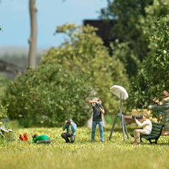 Busch, 79810, Action-Set: 4 Fotografen, H0