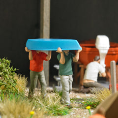 Busch, 79817, Action-Set: Boot tragen, H0