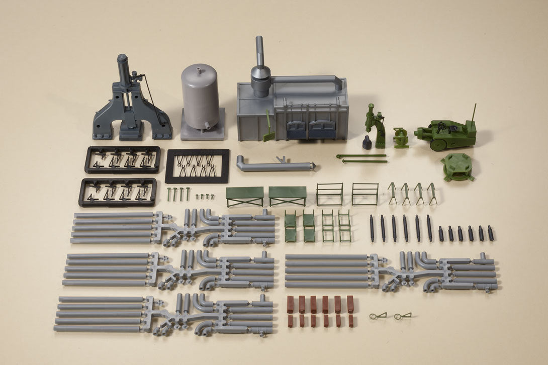 Auhagen, 80109, Dampfhammer und Zubehör, Bausatz / H0 - BKS