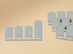 Auhagen, 80207, Blindfenster geputzt, Bausatz / H0 - BKS