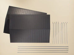 Auhagen, 80305, Blechdächer, H0