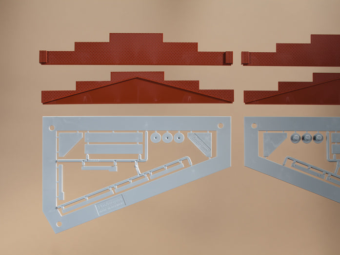 Auhagen, 80404, Attika 2329 rot, Bausatz / H0 - BKS