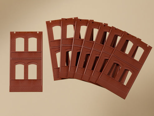 Auhagen, 80508, Wände 2322A rot, Bausatz / H0 - BKS