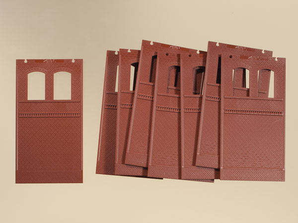 Auhagen, 80522, Wände 2410C rot, Bausatz / H0 - BKS