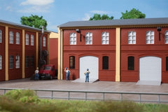 Auhagen, 80523, Wände 2391C rot, Industriefenster L, Bausatz / H0 - BKS