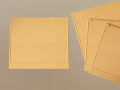 Auhagen, 80600, Wände 2324A gelb, Bausatz / H0 - BKS