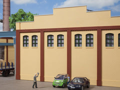 Auhagen, 80621, Wände 2410G gelb, Bausatz / H0 - BKS