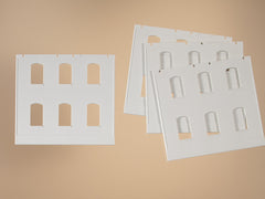 Auhagen, 80701, Wände 2324D geputzt, Bausatz / H0 - BKS