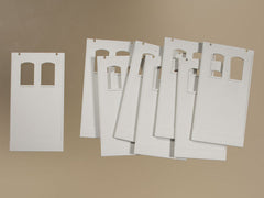 Auhagen, 80721, Wände 2410K geputzt, Bausatz / H0 - BKS