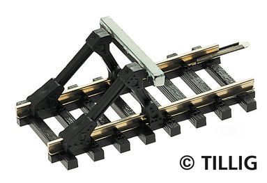 Tillig 83100, Prellbock mit Gleisstück 41,5 mm, / TT