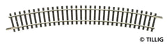 Tillig 83109, Gleisstück R11 - R310mm 30°, / TT