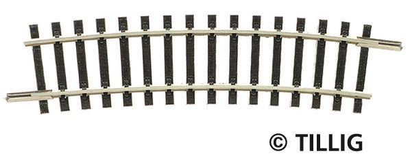 Tillig 83110, Gleisstück R12, / TT