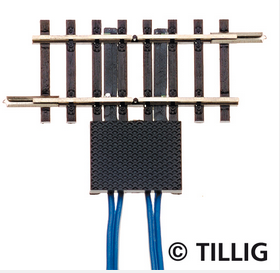 Tillig, 83151, Trenngleis, 41,5mm, mit Anschlußkasten / TT