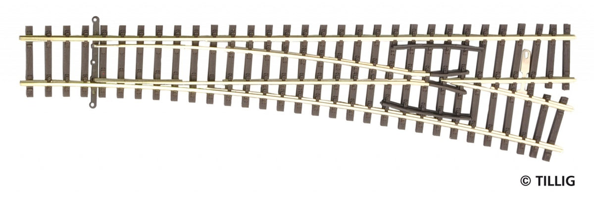 Tillig 83331, Weiche rechts, EW2, / TT
