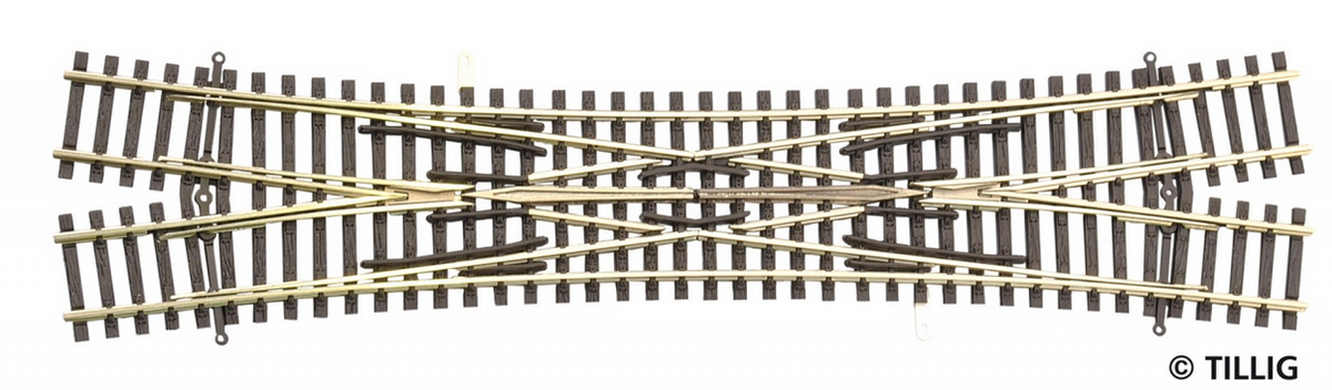 Tillig 83391, Doppelkreuzungsweiche 'Baeseler', / TT