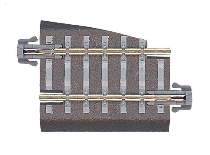 Tillig 83721, Bettungsgleis G5, 36mm, rechter Abgang, / TT - H0m